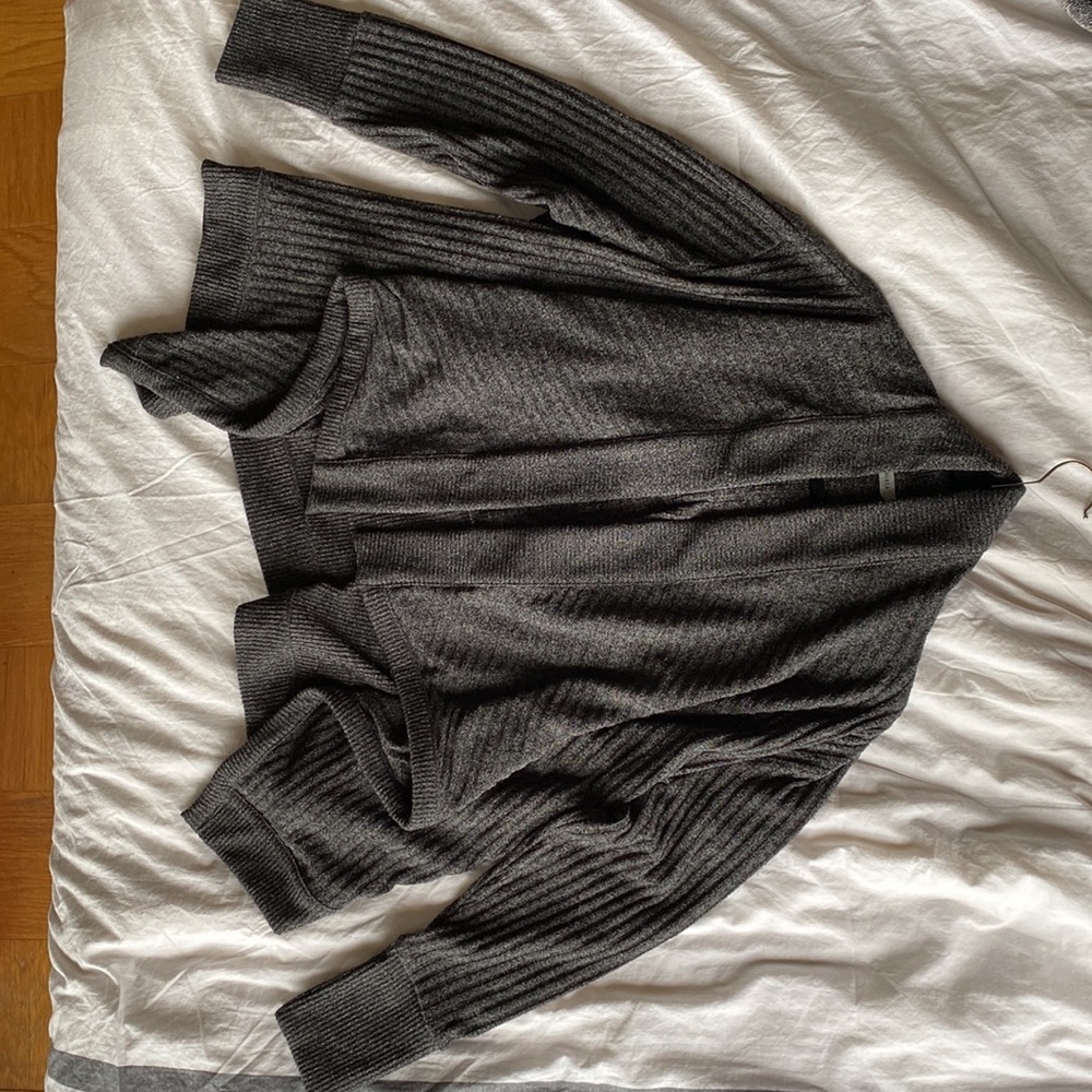 Athleta dark grey sweater